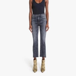 Mother The Insider Crop Step Fray in Train Stops | Size 27